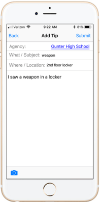 click to see sample phone image