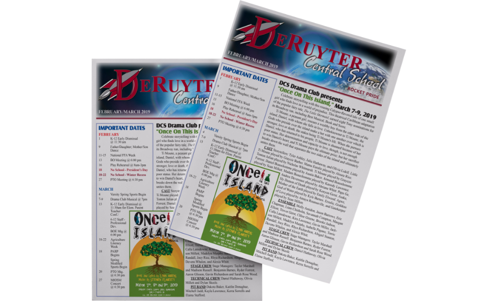 DeRuyter Newsletter