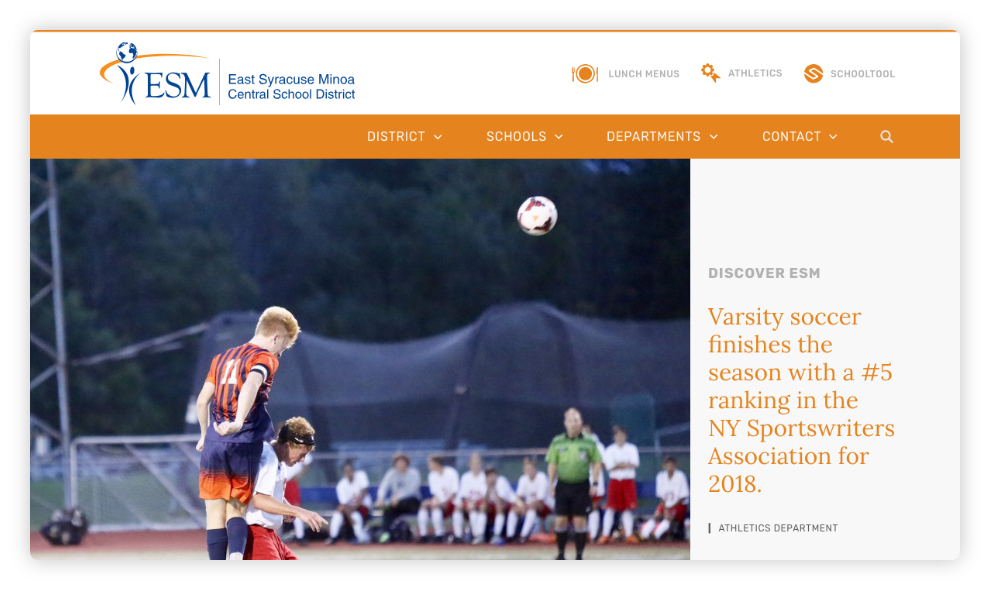 East Syracuse Minoa Central School District website