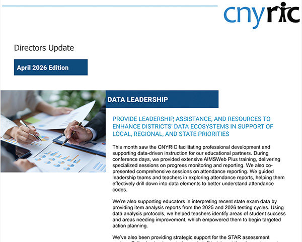 click here to read the April newsletter